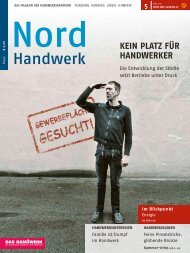 kein Platz für Handwerker - Nord-Handwerk