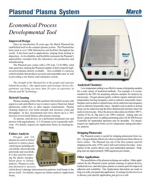 Plasmod Plasma System - Nordson Corporation