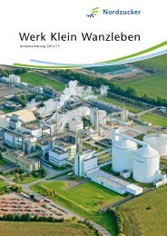 Werk Klein Wanzleben - Nordzucker AG