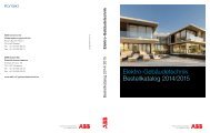 Taschenkatalog 2014/2015 - ABB Schweiz AG ...