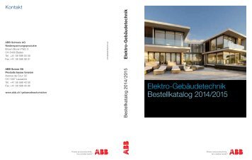 Taschenkatalog 2014/2015 - ABB Schweiz AG ...