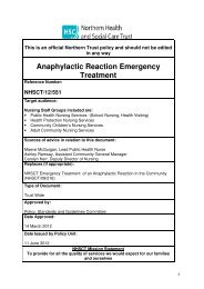 Anaphylactic Reaction Emergency Treatment - Northern Health and ...