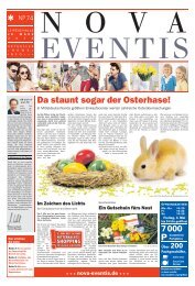 Da staunt sogar der Osterhase! - Nova Eventis