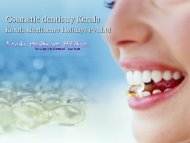 Cosmetic dentistry Kerala