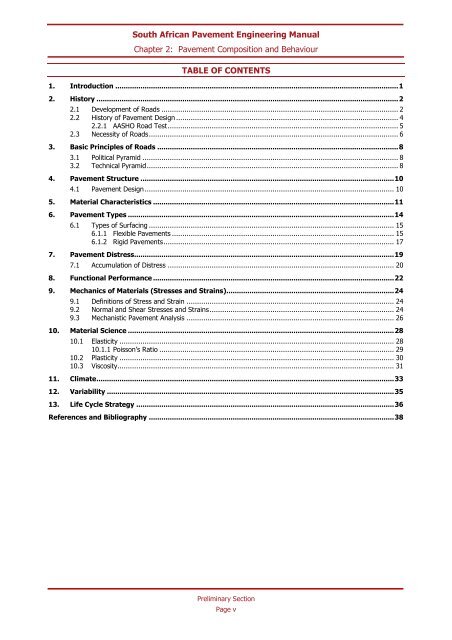 SAPEM Chapter 2 - Sanral