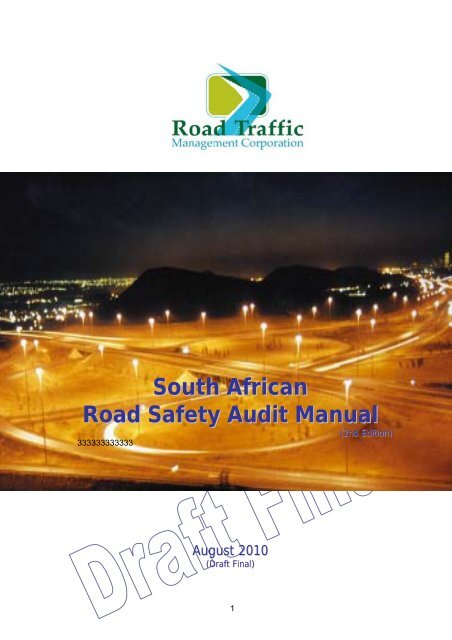 South African Road Safety Audit Manual - sanral