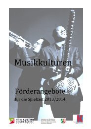 Katalog Treffpunkt Musikkulturen 2013-2014-ohne Addys Mercedes