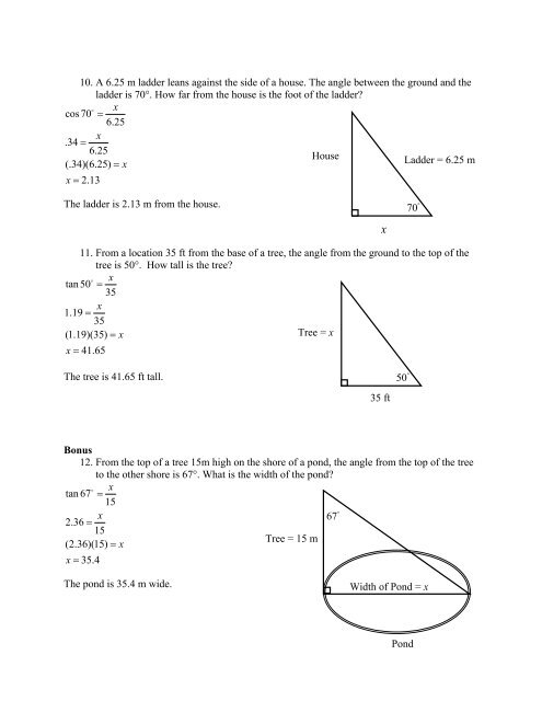 A Trigonometric Path into the Land of Regular Pentagons - National ...