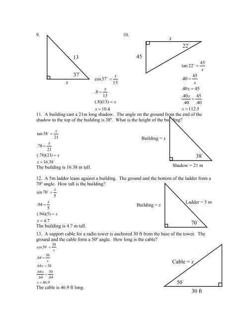 A Trigonometric Path into the Land of Regular Pentagons - National ...