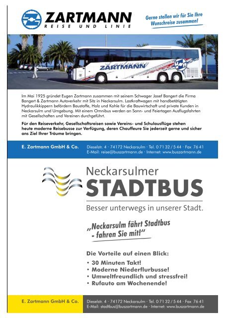 klicken zum Download unseres Stadionmagazines - Neckarsulmer ...