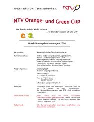 ntv - Niedersächsischer Tennisverband e.V.