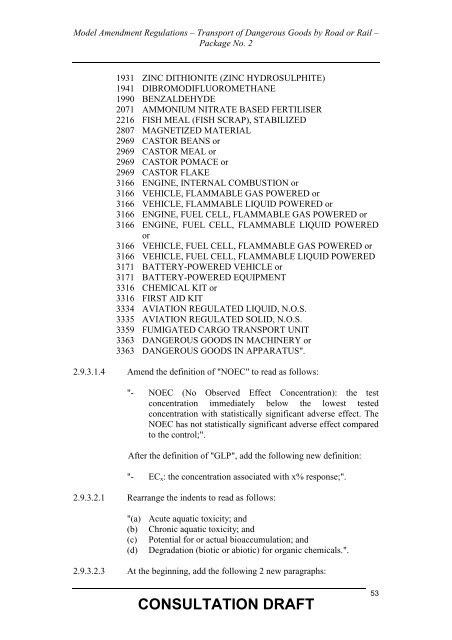 Consultation Draft - National Transport Commission