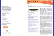 GX-800 MSBG Multi-Service Business Gateway - Nuera ...