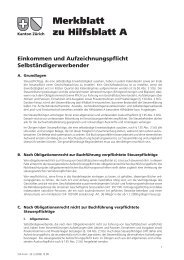 Merkblatt zu Hilfsblatt A