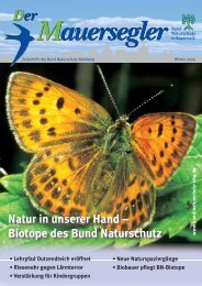 Natur in unserer Hand â Biotope des Bund Naturschutz