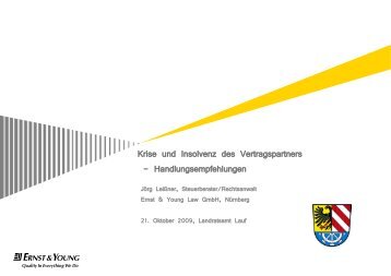 Krise und Insolvenz des Vertragspartners - Landkreis NÃ¼rnberger ...