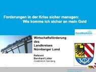 Kein Folientitel - Landkreis NÃ¼rnberger Land