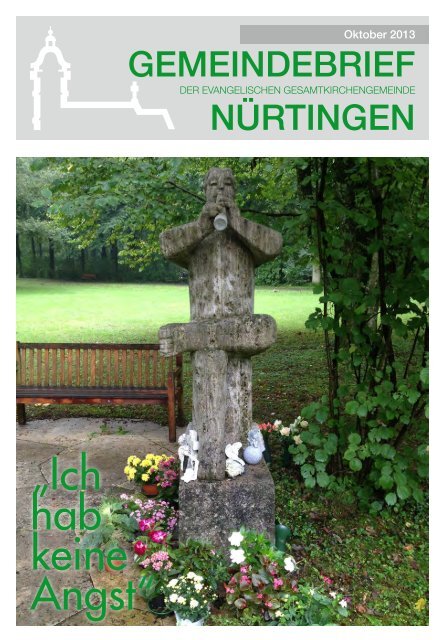 Oktober 2013 - Evangelische Gesamtkirchengemeinde Nürtingen