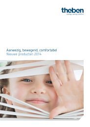 Nieuwe producten 2014 van Theben: Aanwezig, bewegend, comfortabel 