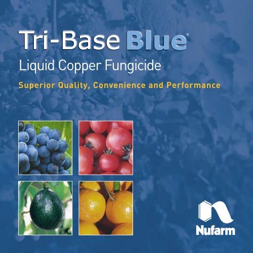 Tri-Base Blue Brochure - Nufarm