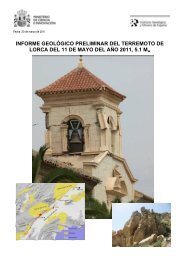 INFORME GEOLÓGICO PRELIMINAR DEL TERREMOTO DE ...