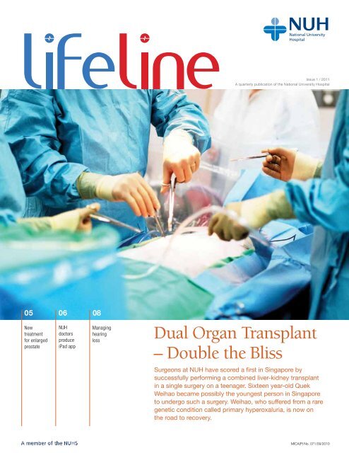Dual Organ Transplant – Double the Bliss - NUH
