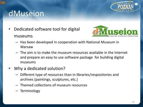 Tools for mass digitization and long-term perservation in cultural ...