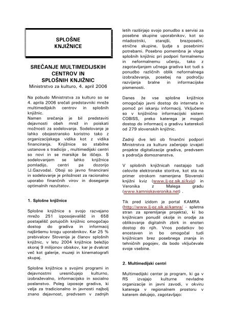 pdf verzija novic - Narodna in univerzitetna knjiÅ¾nica