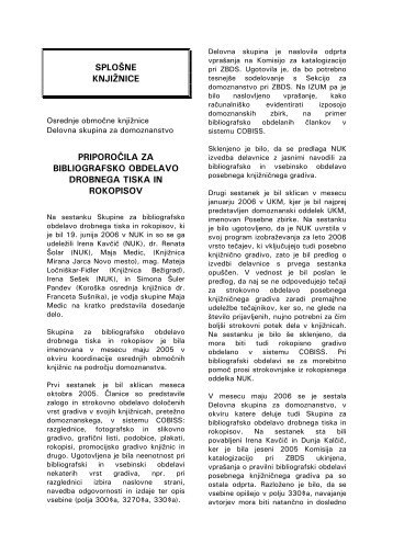 pdf verzija novic - Narodna in univerzitetna knjiÅ¾nica