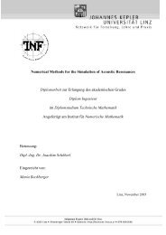 Numerical Methods for the Simulation of Acoustic Resonances ...