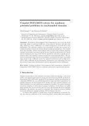 Coupled FETI/BETI solvers for nonlinear potential problems in (un ...