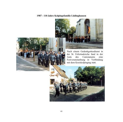 Kolpingsfamilie Luedinghausen 125 Jahre (2002)