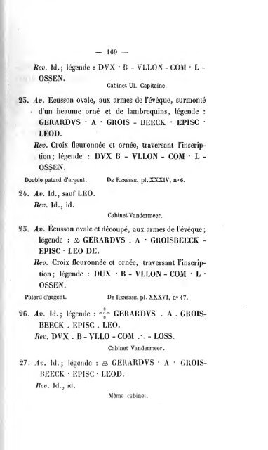 Revue belge de numismatique et de sigillographie