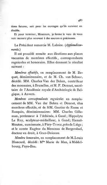 Revue belge de numismatique et de sigillographie - Koninklijk ...