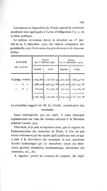 Revue belge de numismatique et de sigillographie - Koninklijk ...