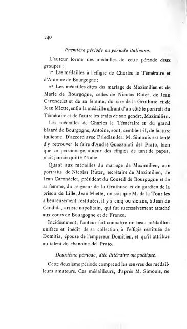 Revue belge de numismatique et de sigillographie - Koninklijk ...