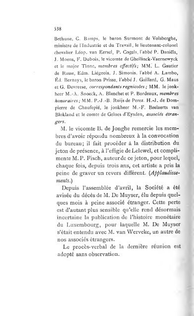 Revue belge de numismatique et de sigillographie