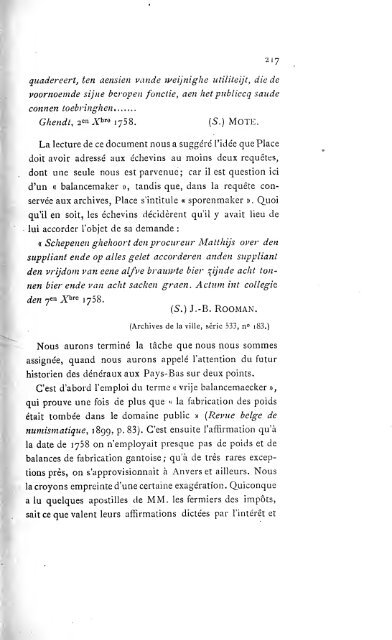 Revue belge de numismatique et de sigillographie