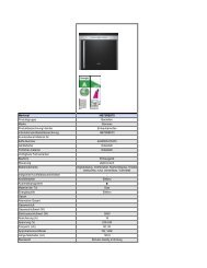 Merkmal HB78RB570 Produktgruppe Backofen Marke Siemens ...