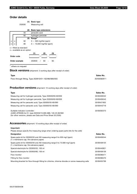 Analytical Measurement - Nuova Elva