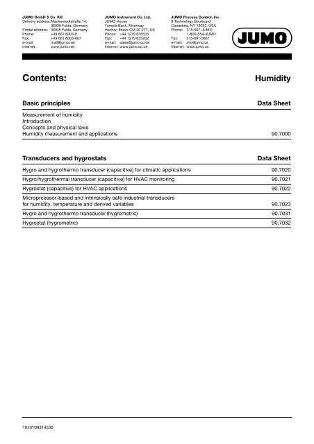 Thermocouples - Nuova Elva