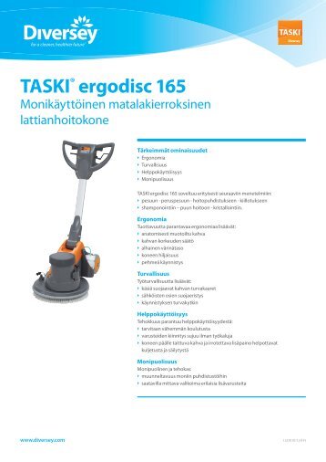 TASKI® ergodisc 165