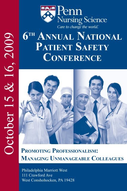 Patient Safety Brochure.pdf - University of Pennsylvania School of ...