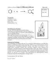 Addition an Alkene: trans-1,2-Dibromcyclohexan - Chemie