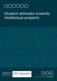 Student attitudes towards intellectual property - National Union of ...