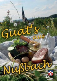 Guat's aus Nußbach - Gemeinde Nußbach