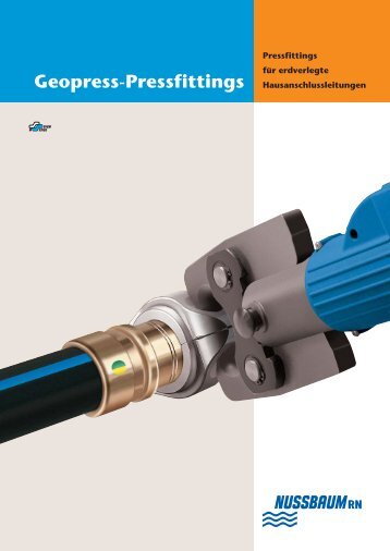 Geopress-Pressfittings - R. Nussbaum AG