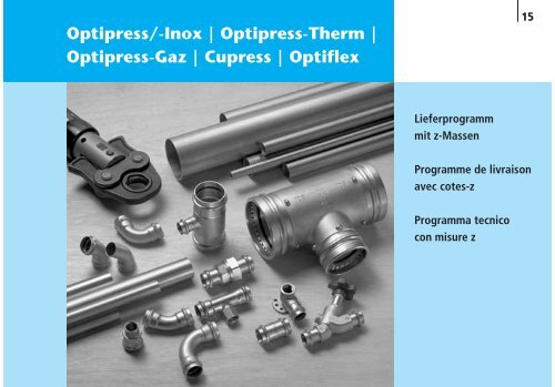 Optipress/-Inox | Optipress-Therm | Optipress ... - R. Nussbaum AG