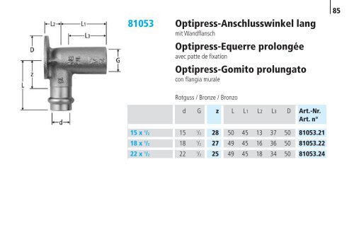 Optipress/-Inox | Optipress-Therm | Optipress ... - R. Nussbaum AG