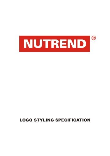 LOGO STYLING SPECIFICATION - Nutrend